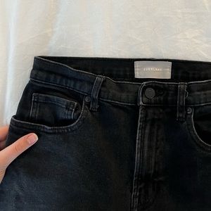 Everlane 90’s Cheeky Black Jeans (size 29 ankle)